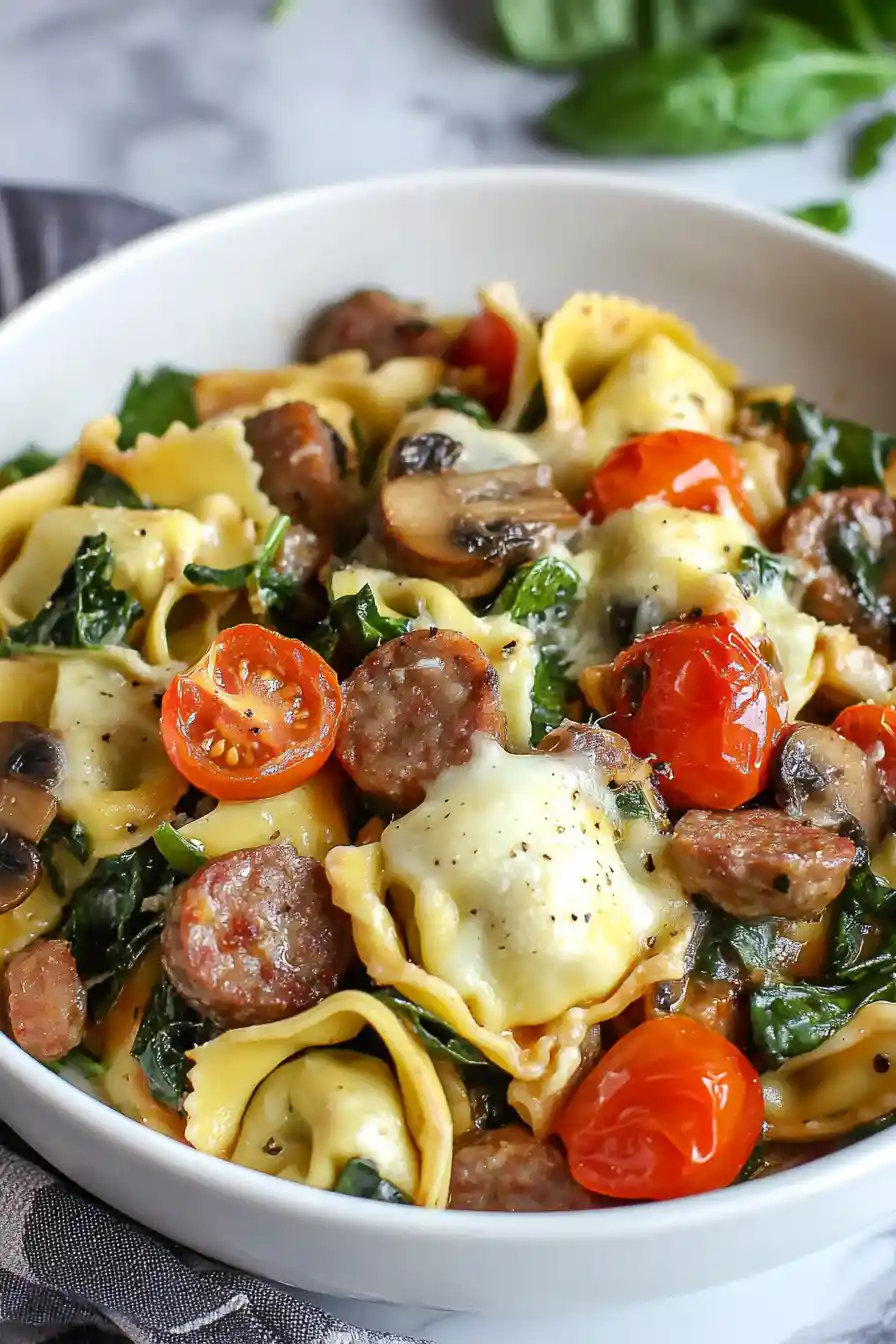 Savory Blackstone Tortellini