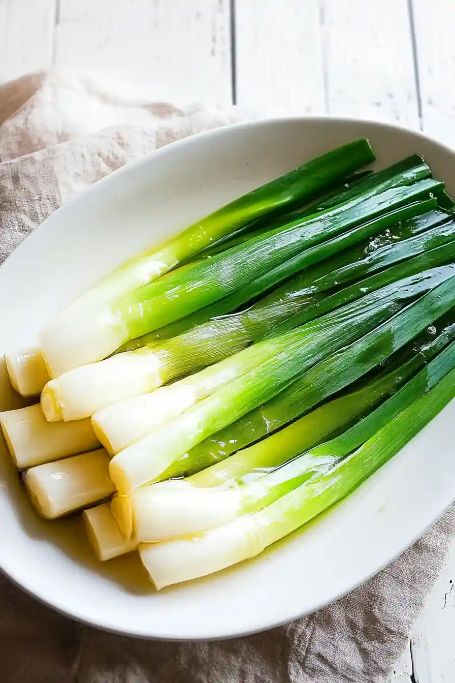 Quick Leek Vinaigrette