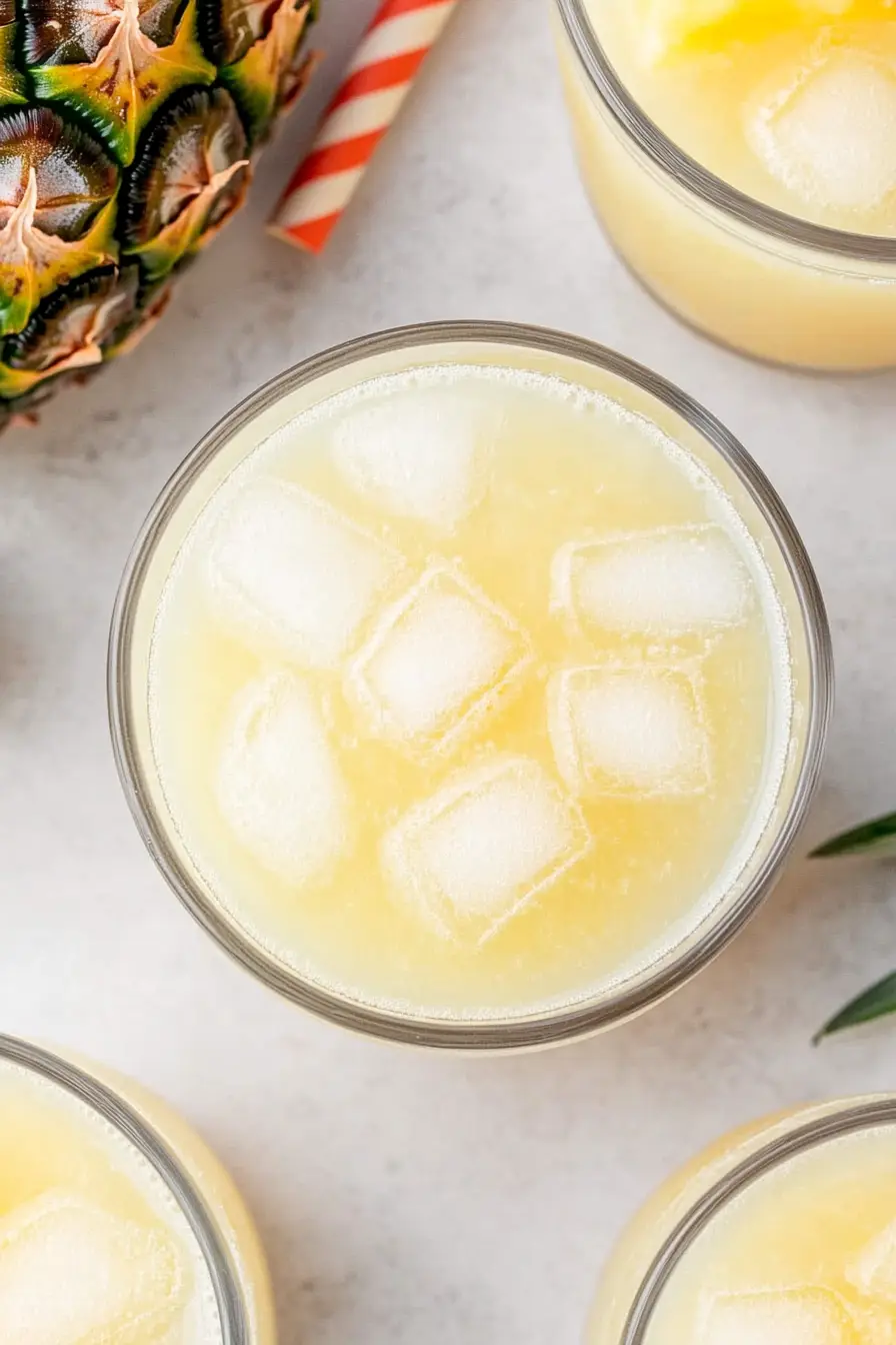 Easy Pineapple Lemonade