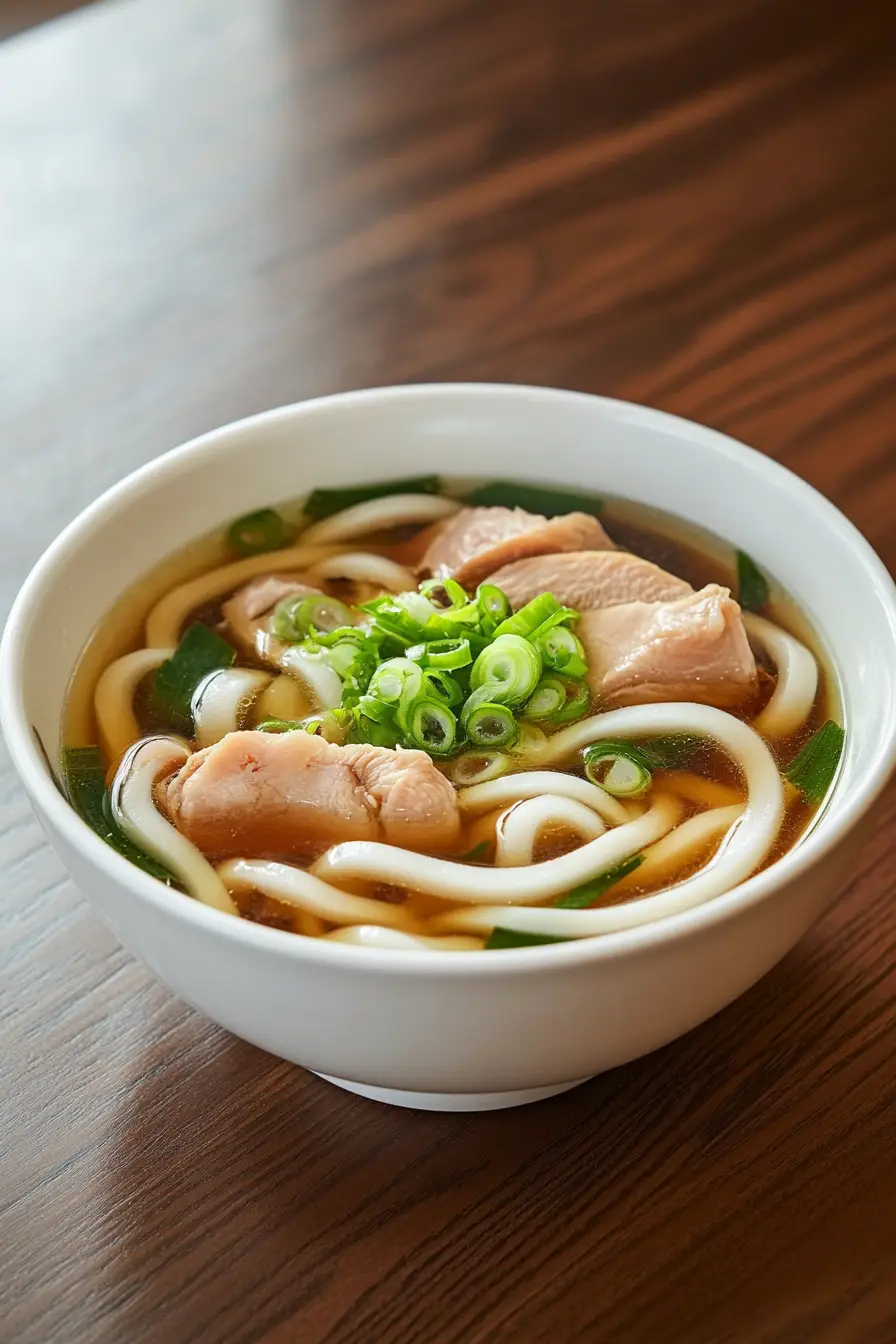 Healthy Leeks with Udon Dish