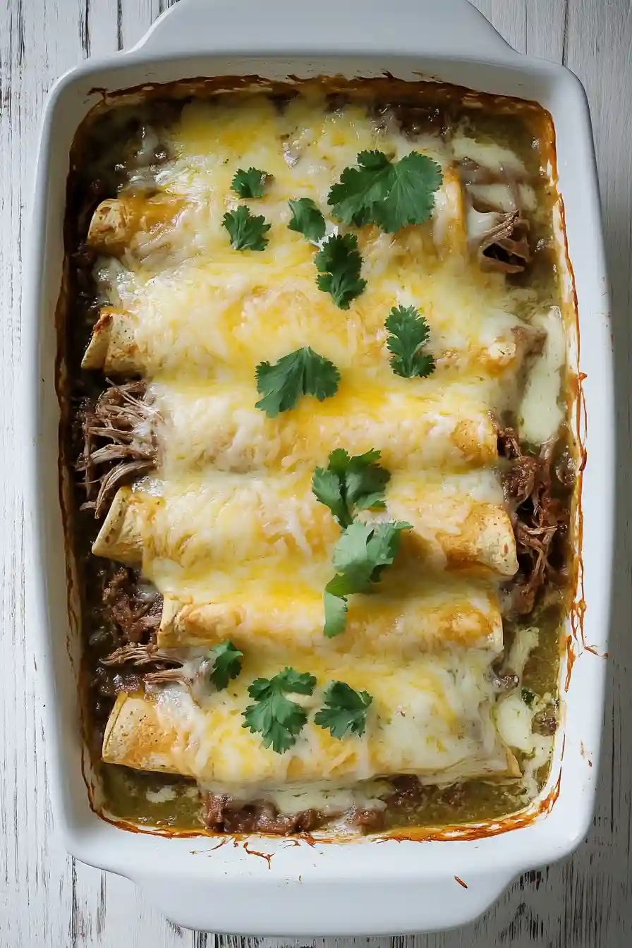 Easy Pork Shoulder Enchiladas