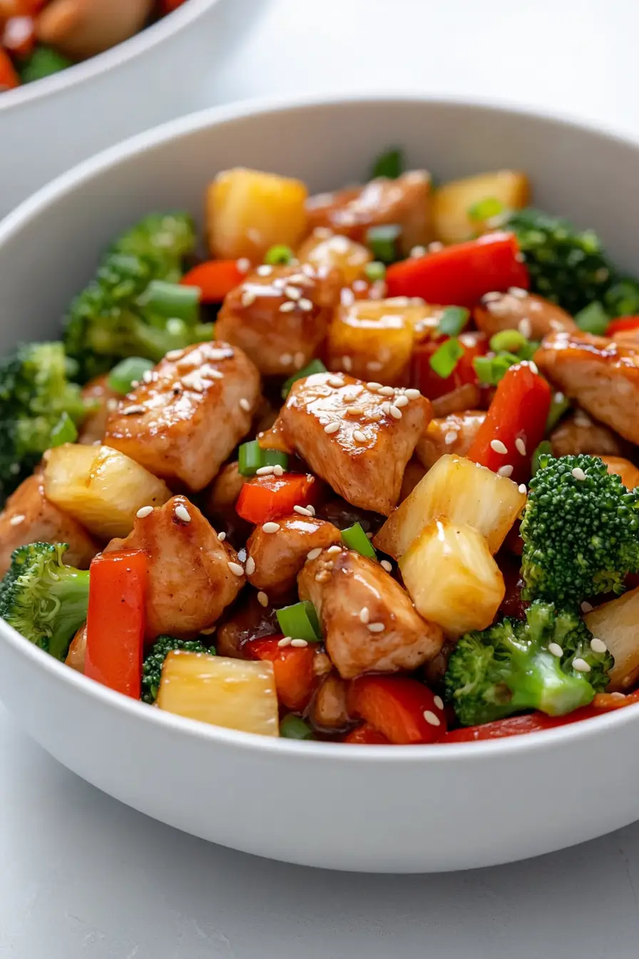 Juicy Pineapple Teriyaki Chicken