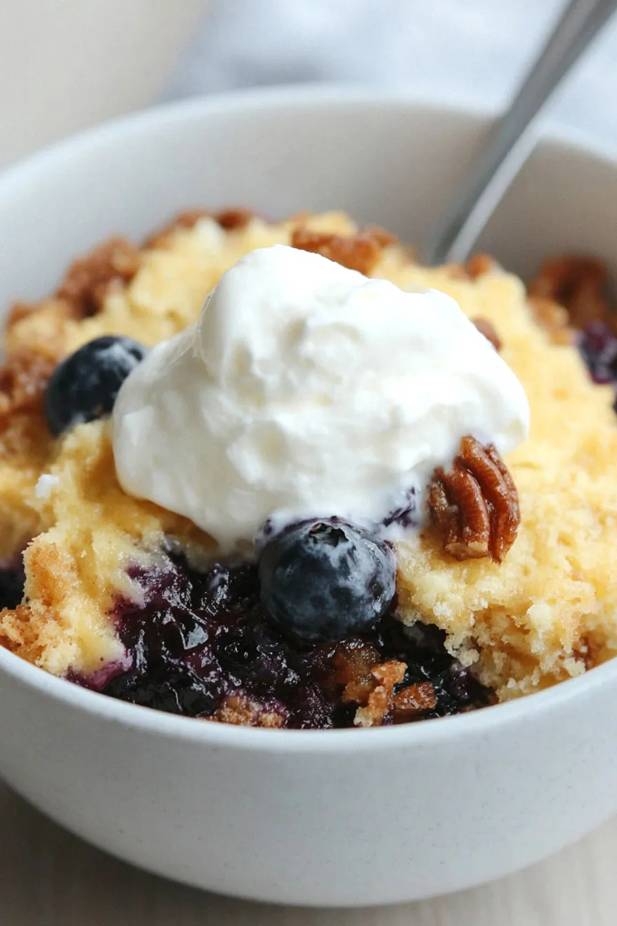 Moist Crock Pot Dump Cake