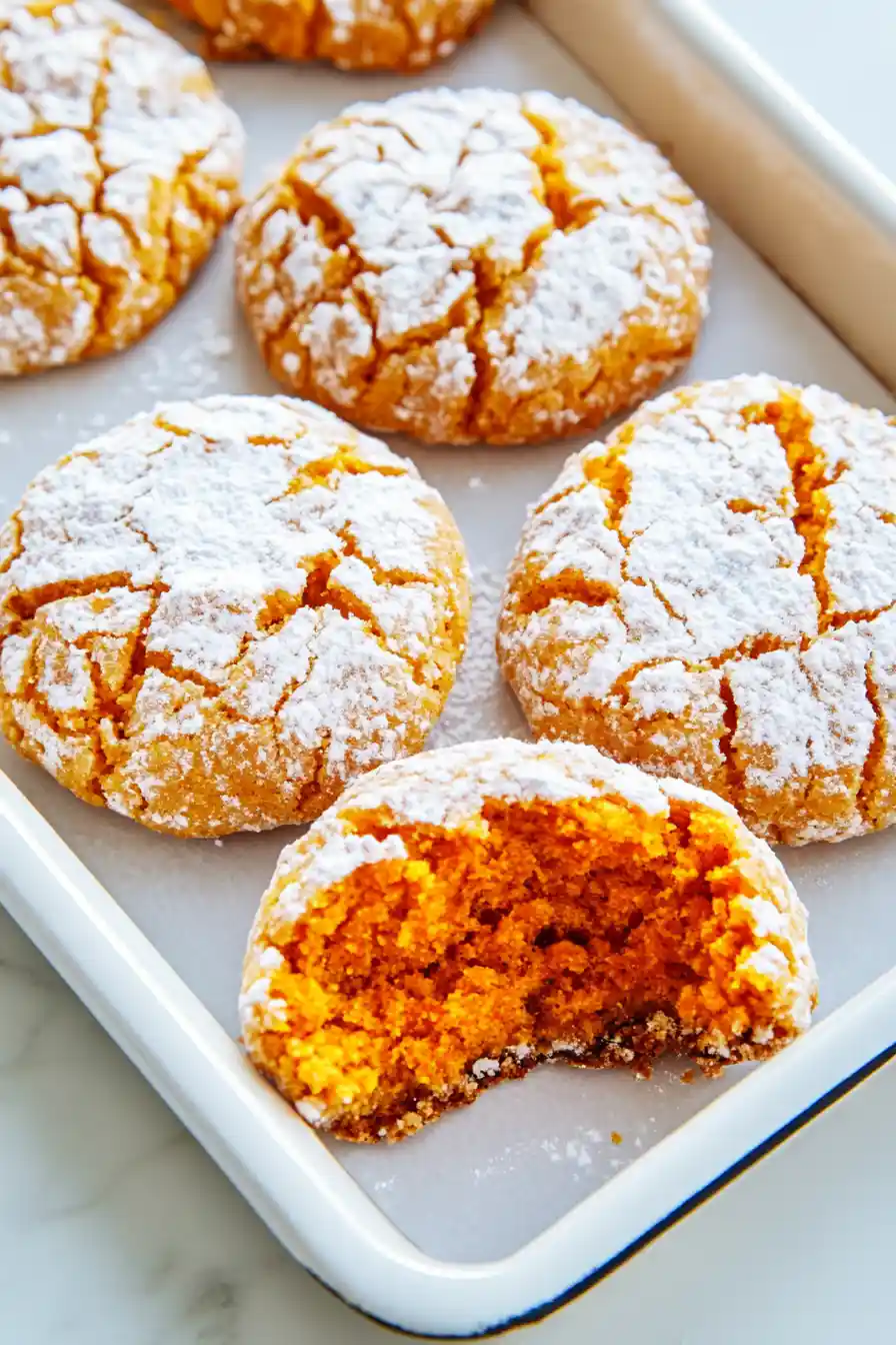 Easy Lemon Turmeric Crinkle Cookies Recipe
