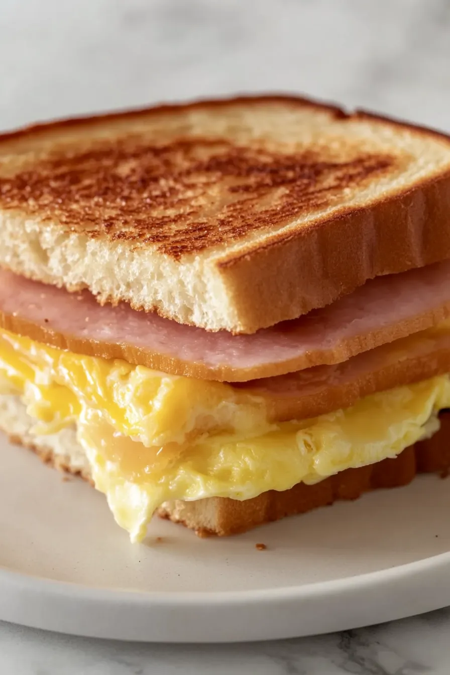 Tasty Spam Egg Sandwich
