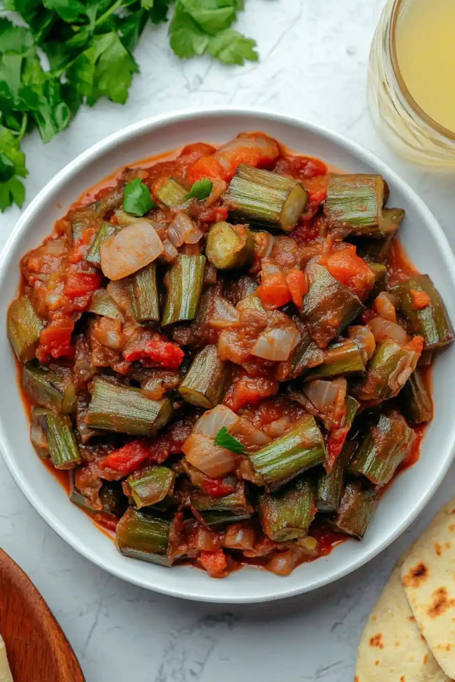 Easy Lebanese Okra Recipe
