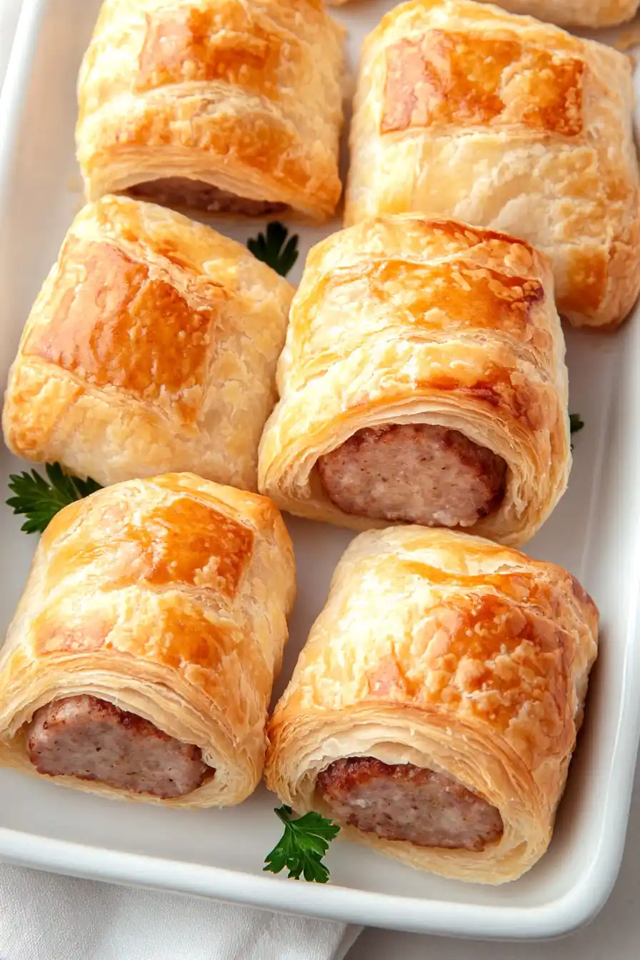 Perfect Puff Pastry Sausage Rolls