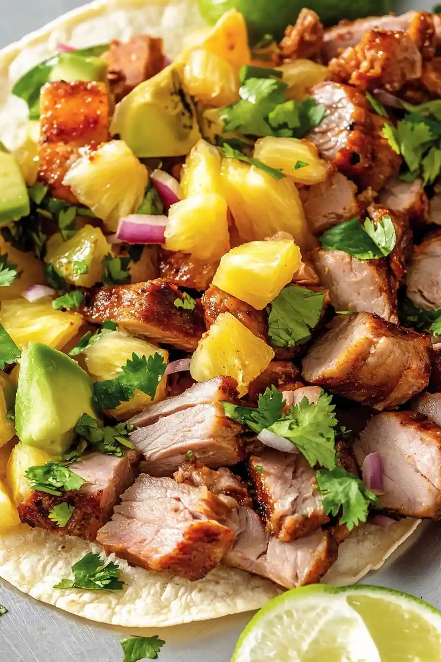 Flavorful Pork Shoulder Al Pastor