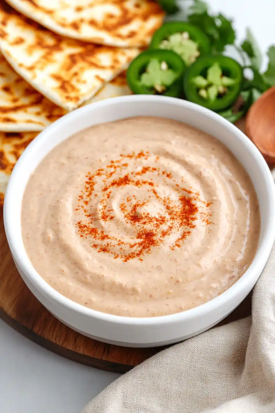Quick Quesadilla Dipping Sauce