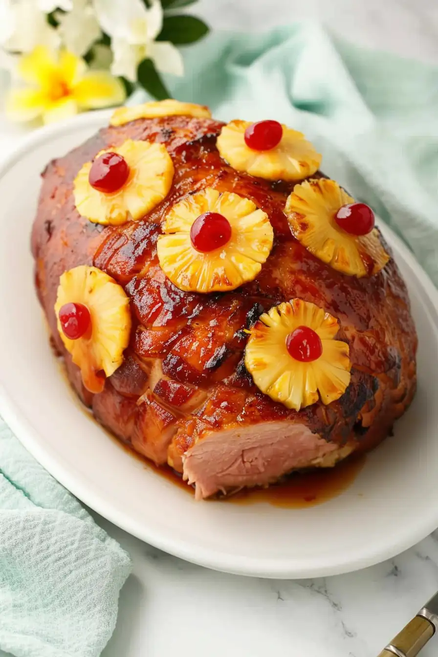 Best Easter Pineapple Honey Glazed Ham