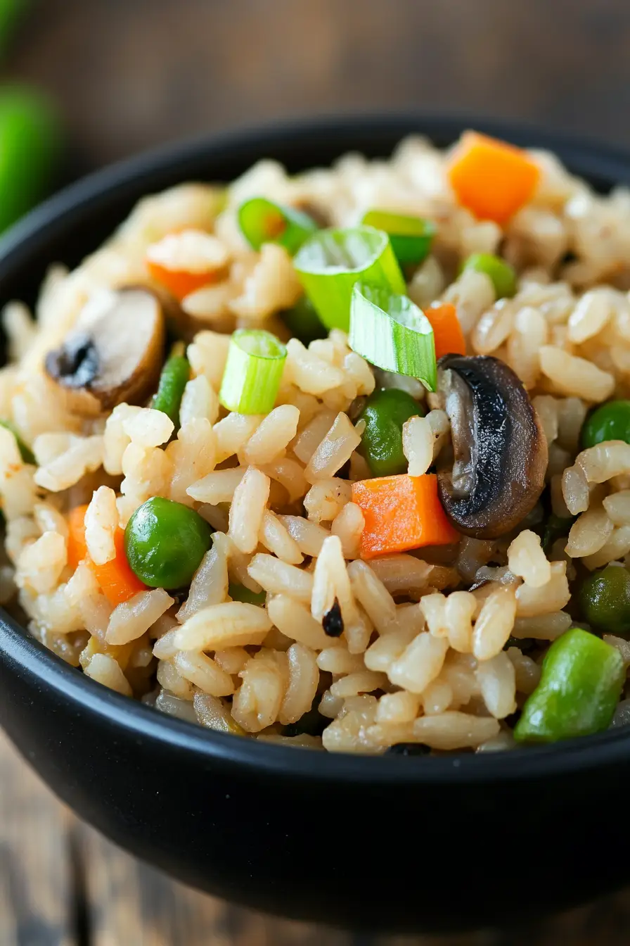 Flavorful Rice Cooker Vegetable Rice