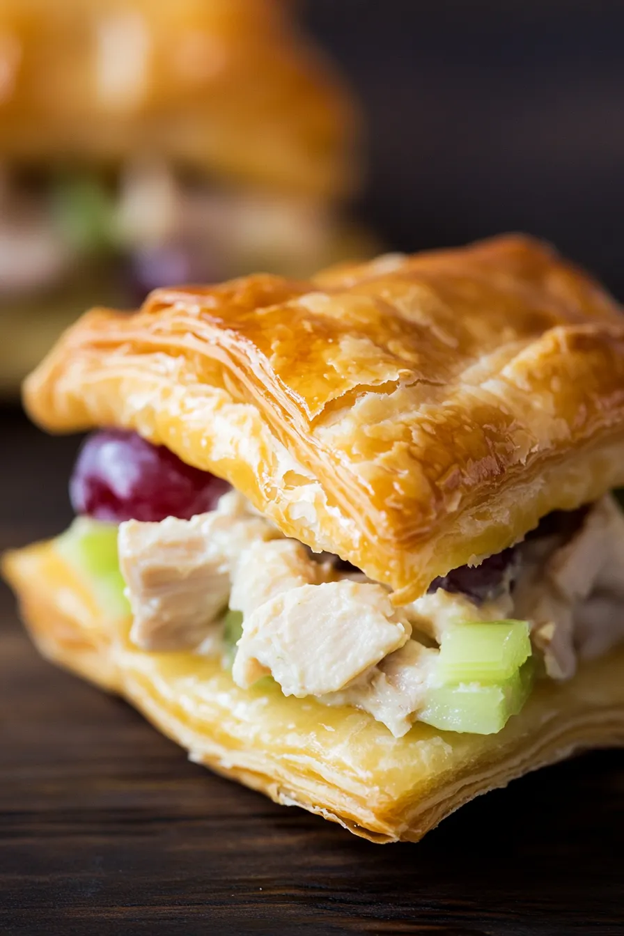 Healthy Chicken Salad Puffs