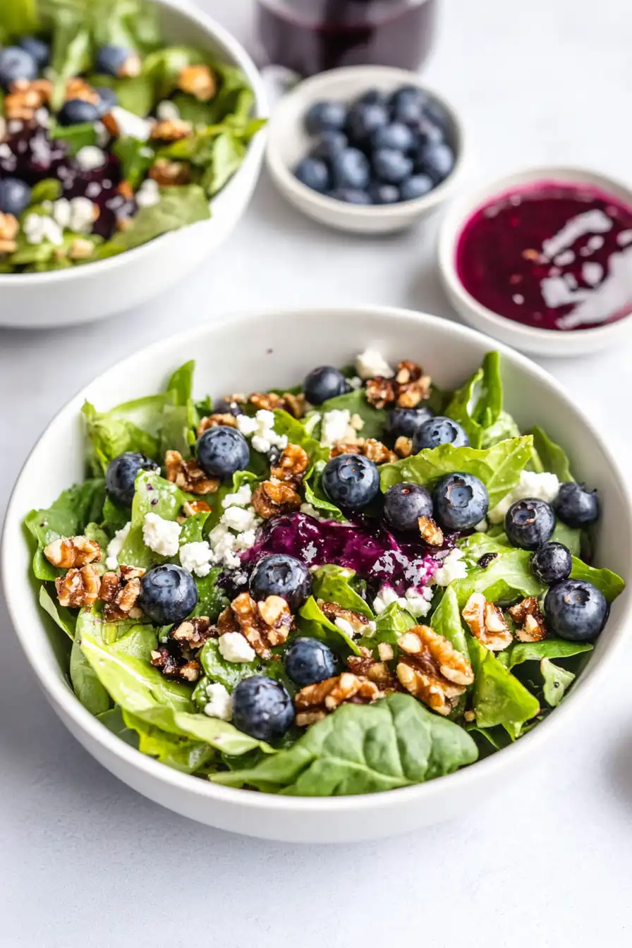 Tasty Easter Spring Salad with Goat Cheese