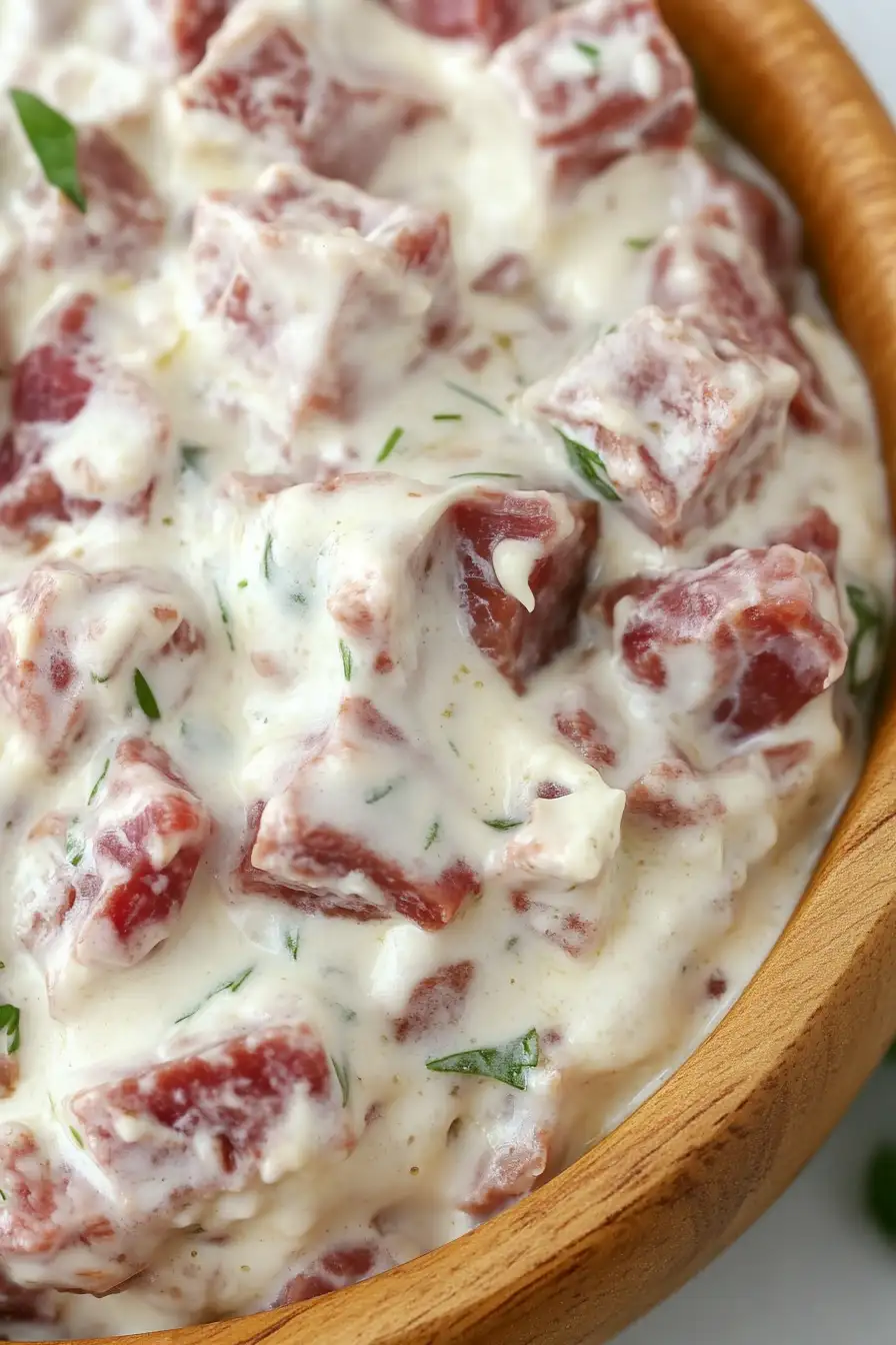 Flavorful Corned Beef Bagel Dip