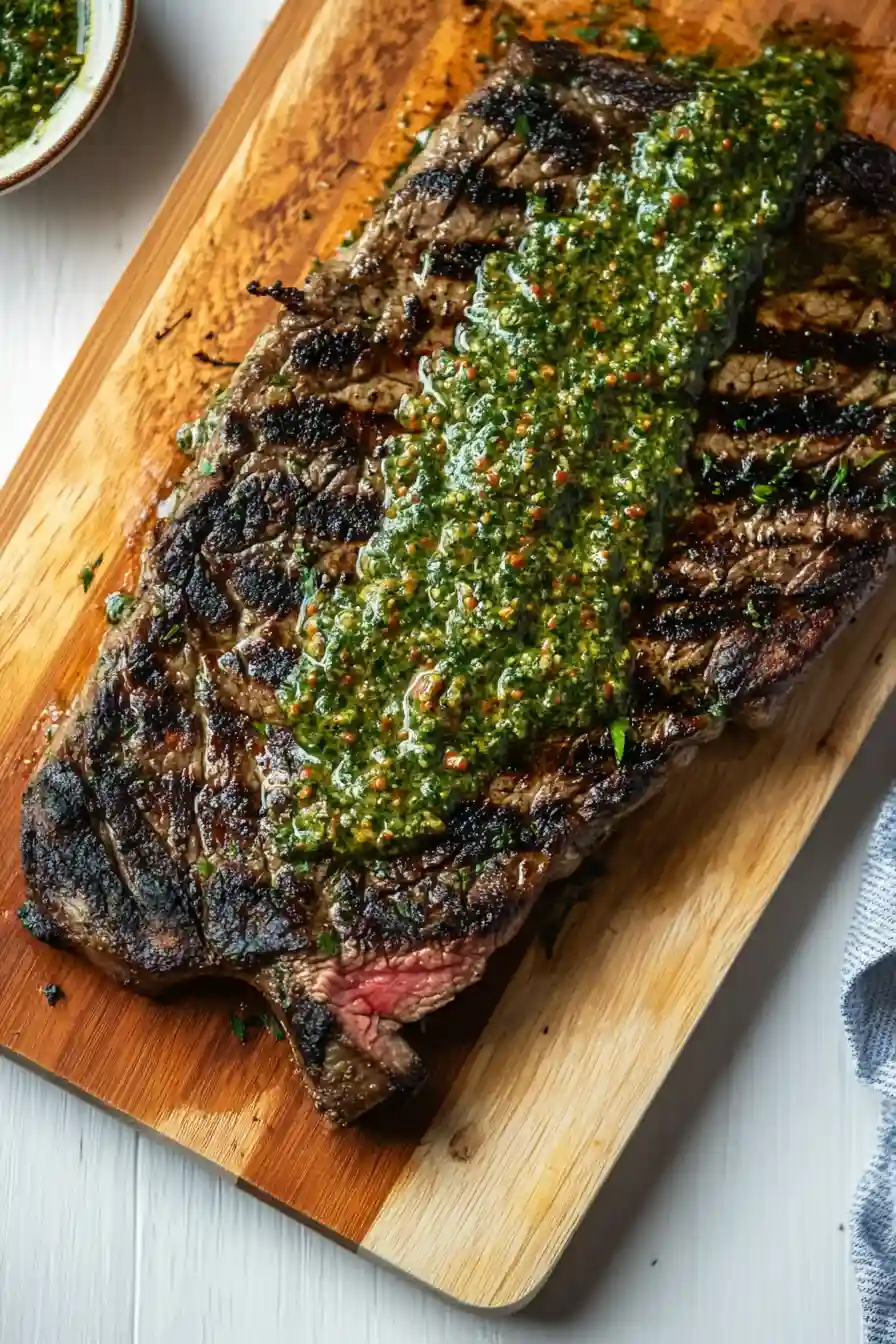 Juicy Skirt Steak with Cowgirl Butter