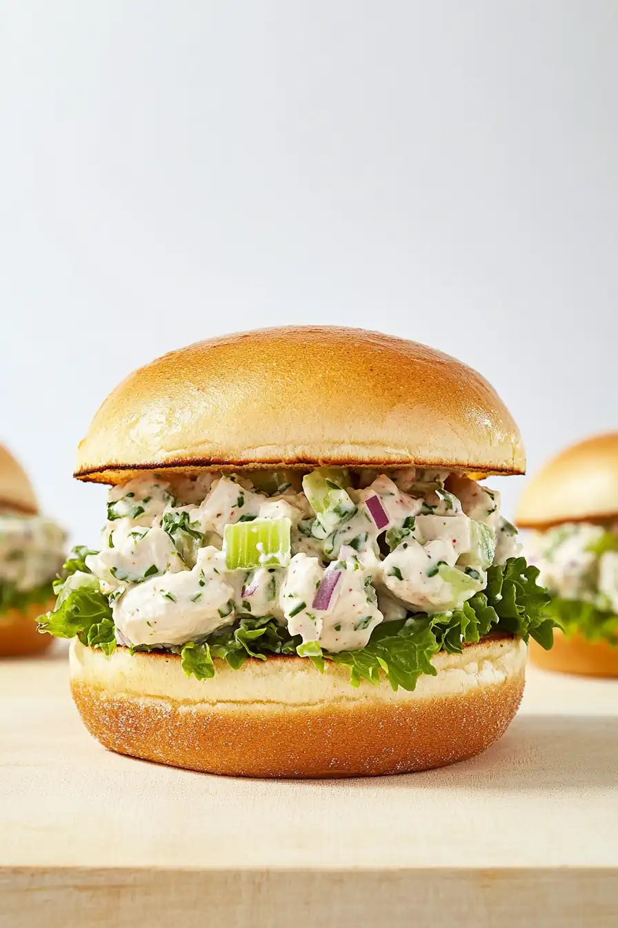 High Protein Chicken Salad Sandwich