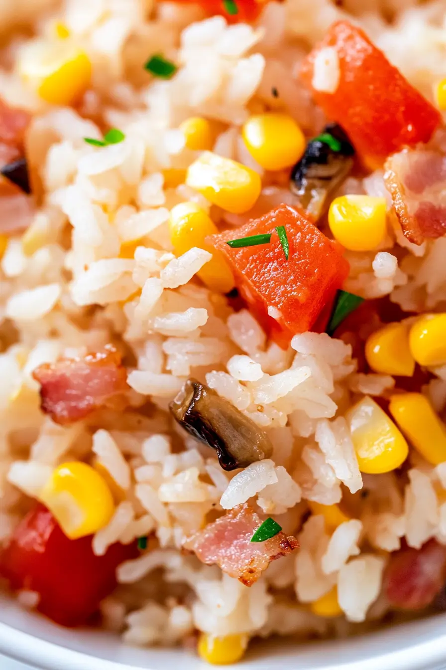 Savory Rice Cooker Tomato Rice