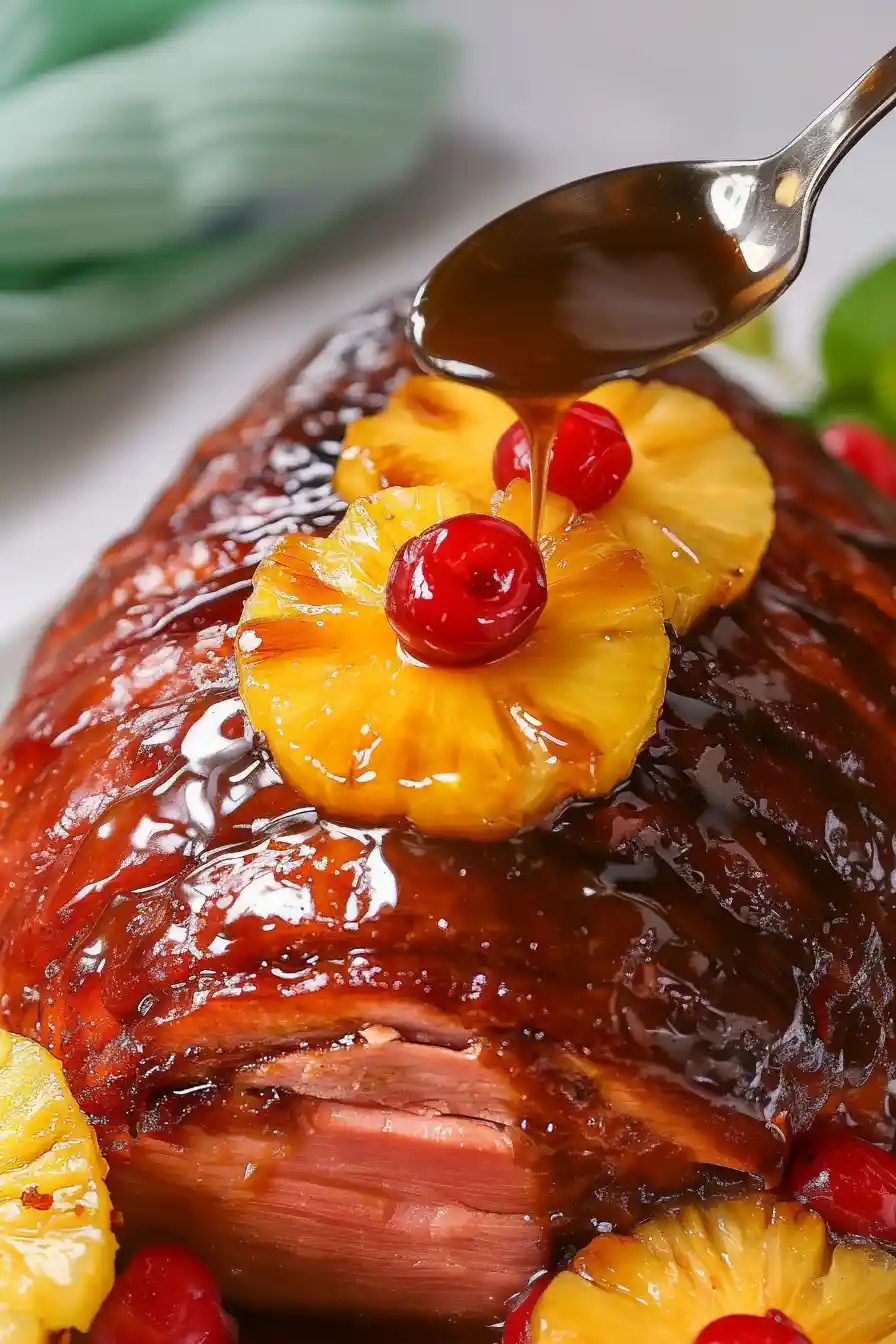 Best Easter Pineapple Honey Glazed Ham