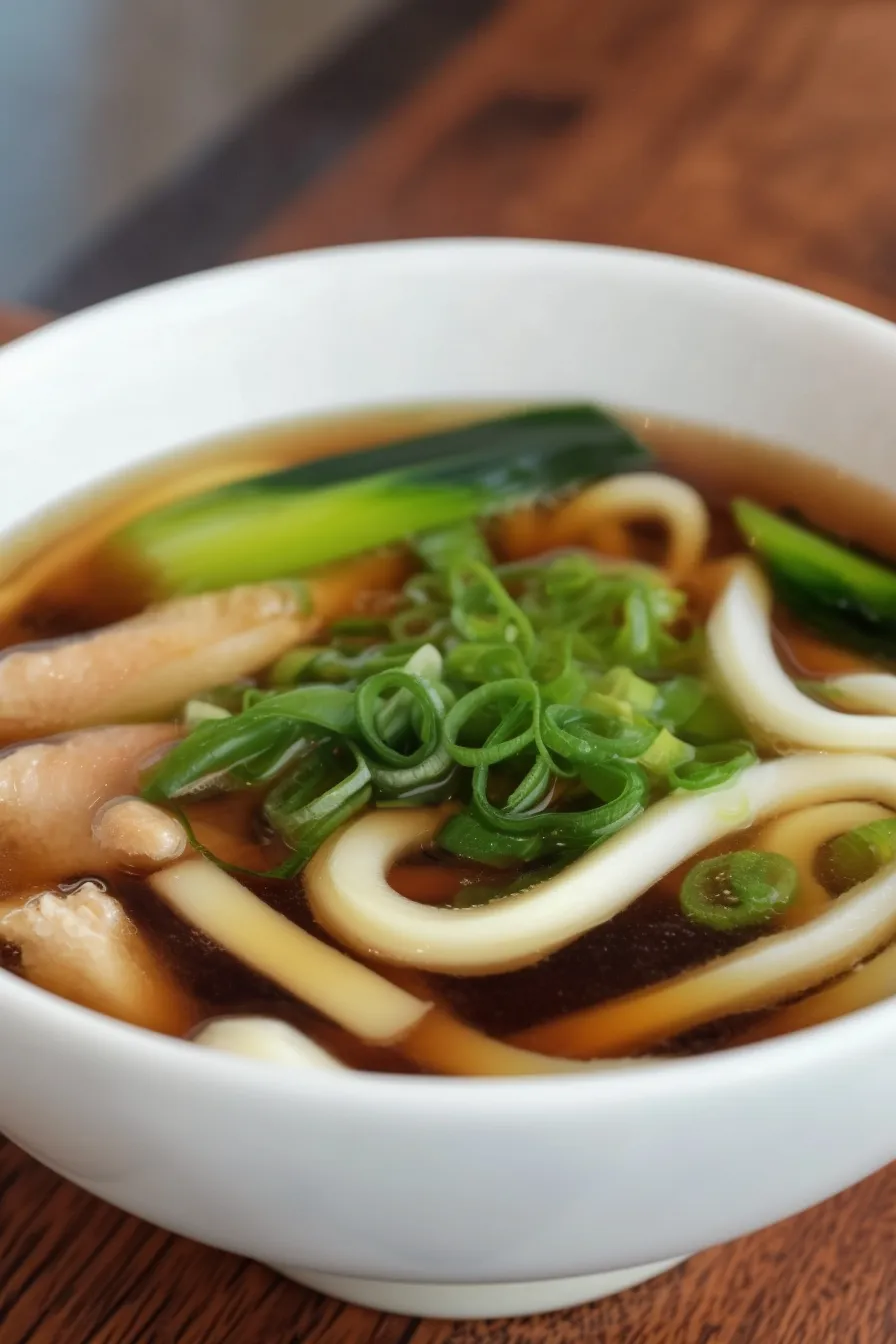 Healthy Leeks with Udon Dish