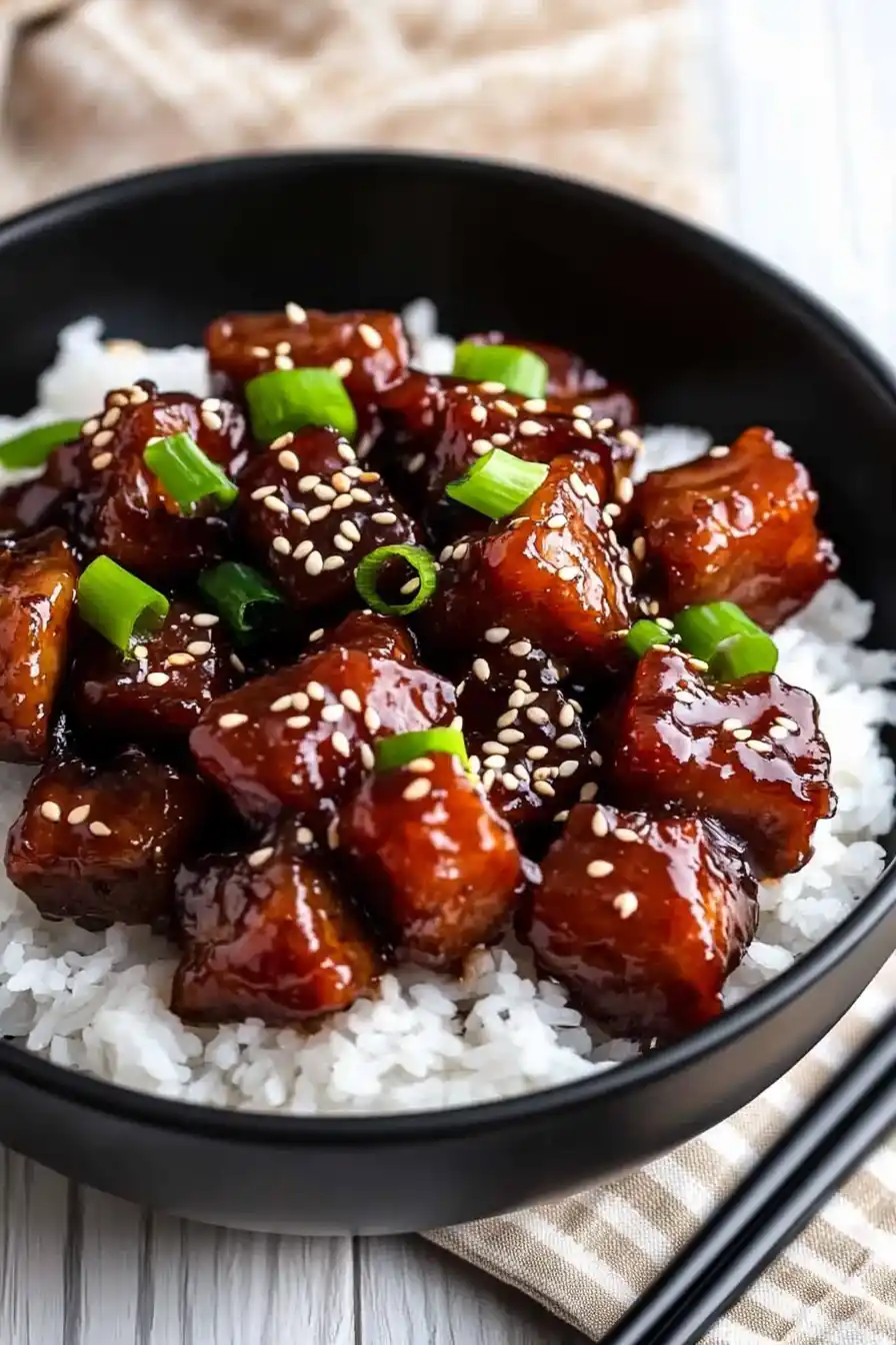 Crispy Glazed Pork Belly