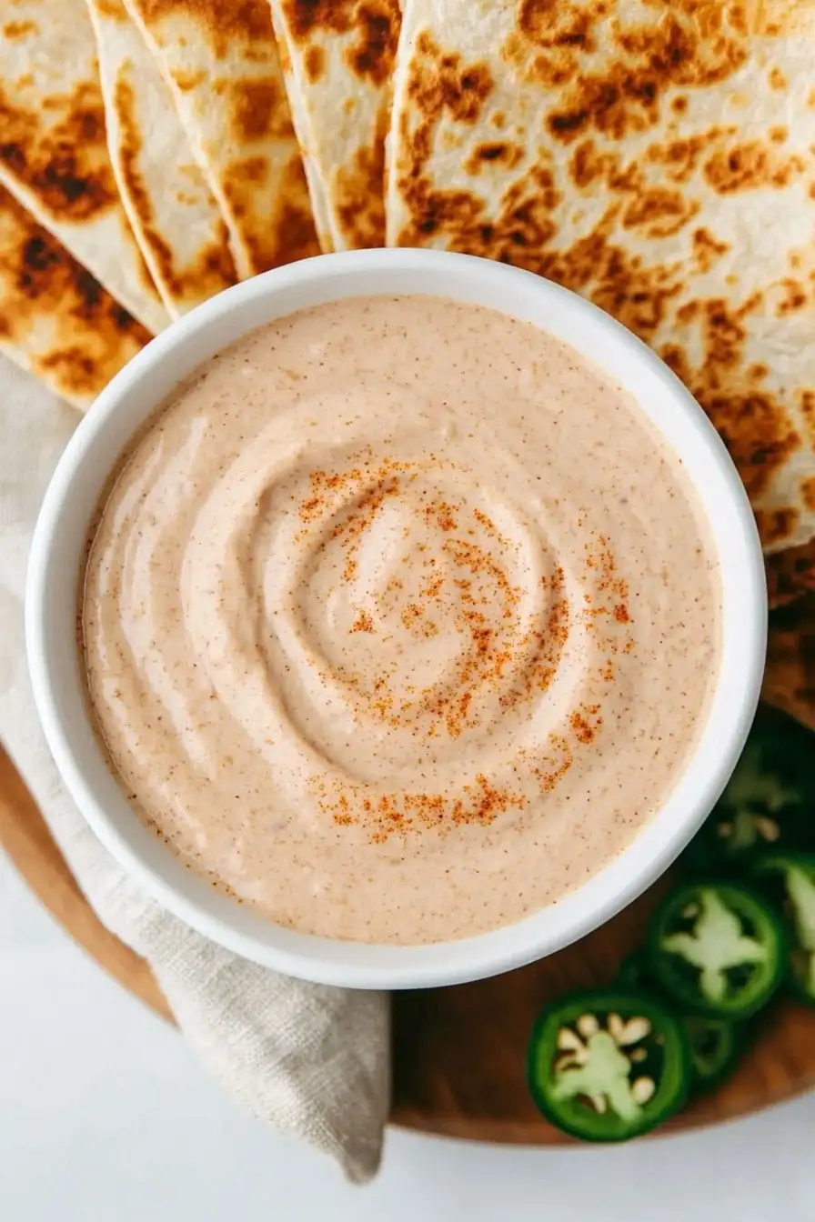 Quick Quesadilla Dipping Sauce