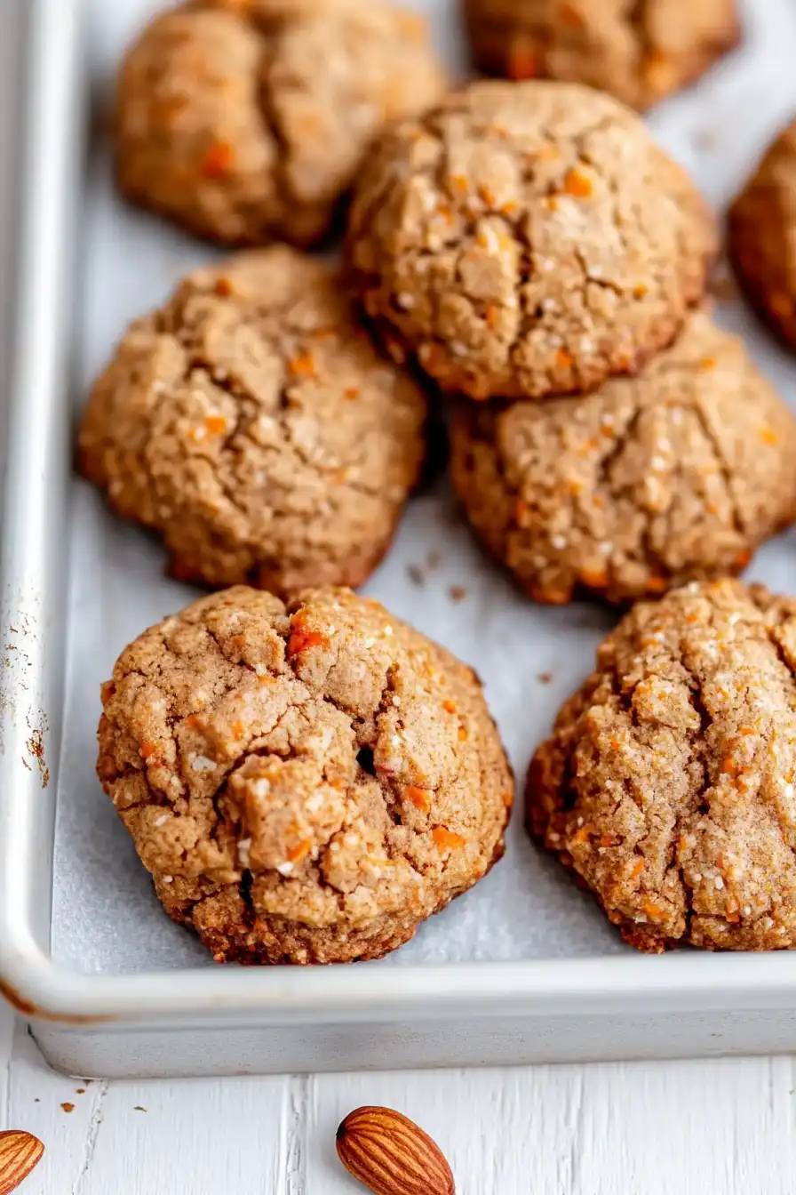 Tasty Paleo Carrot Cake Cookies