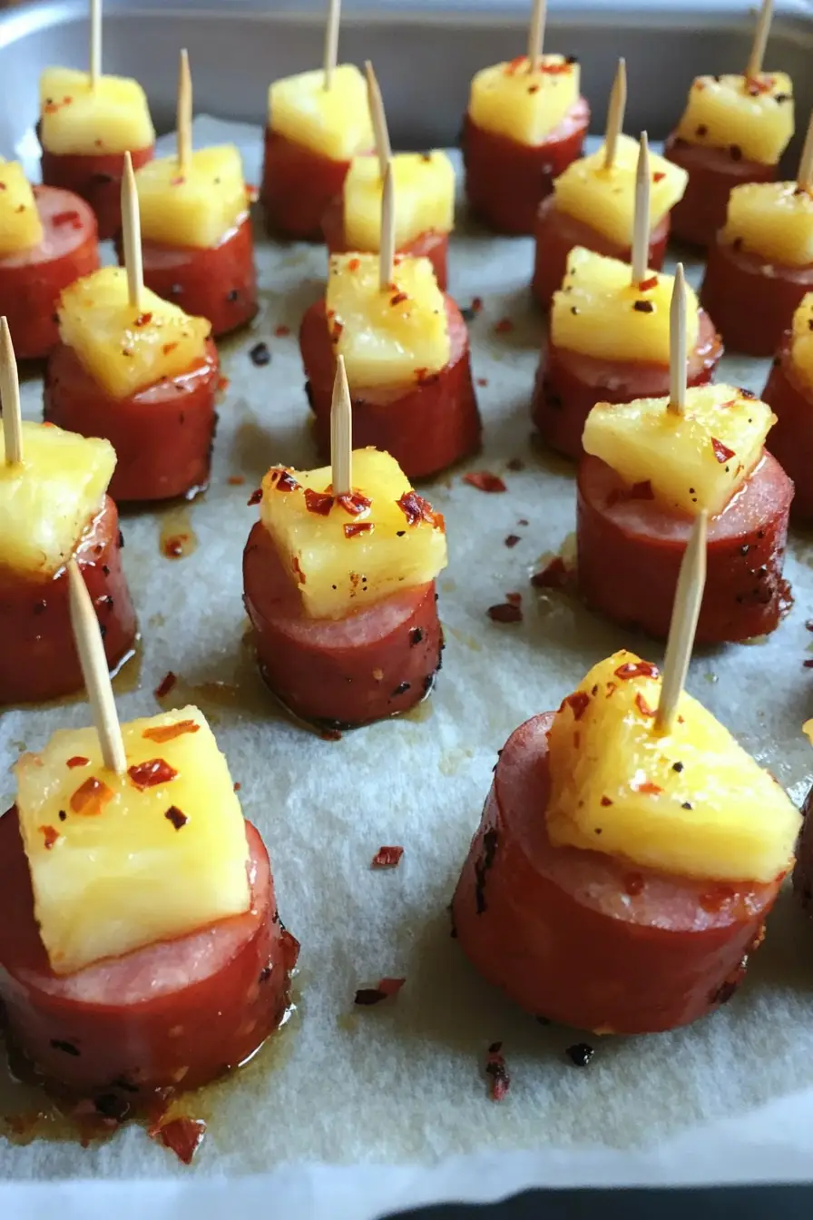 Delicious Kielbasa Pineapple Appetizers