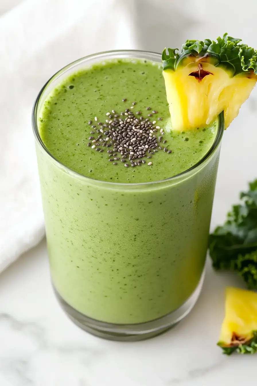 Nutritious Kale Pineapple Smoothie