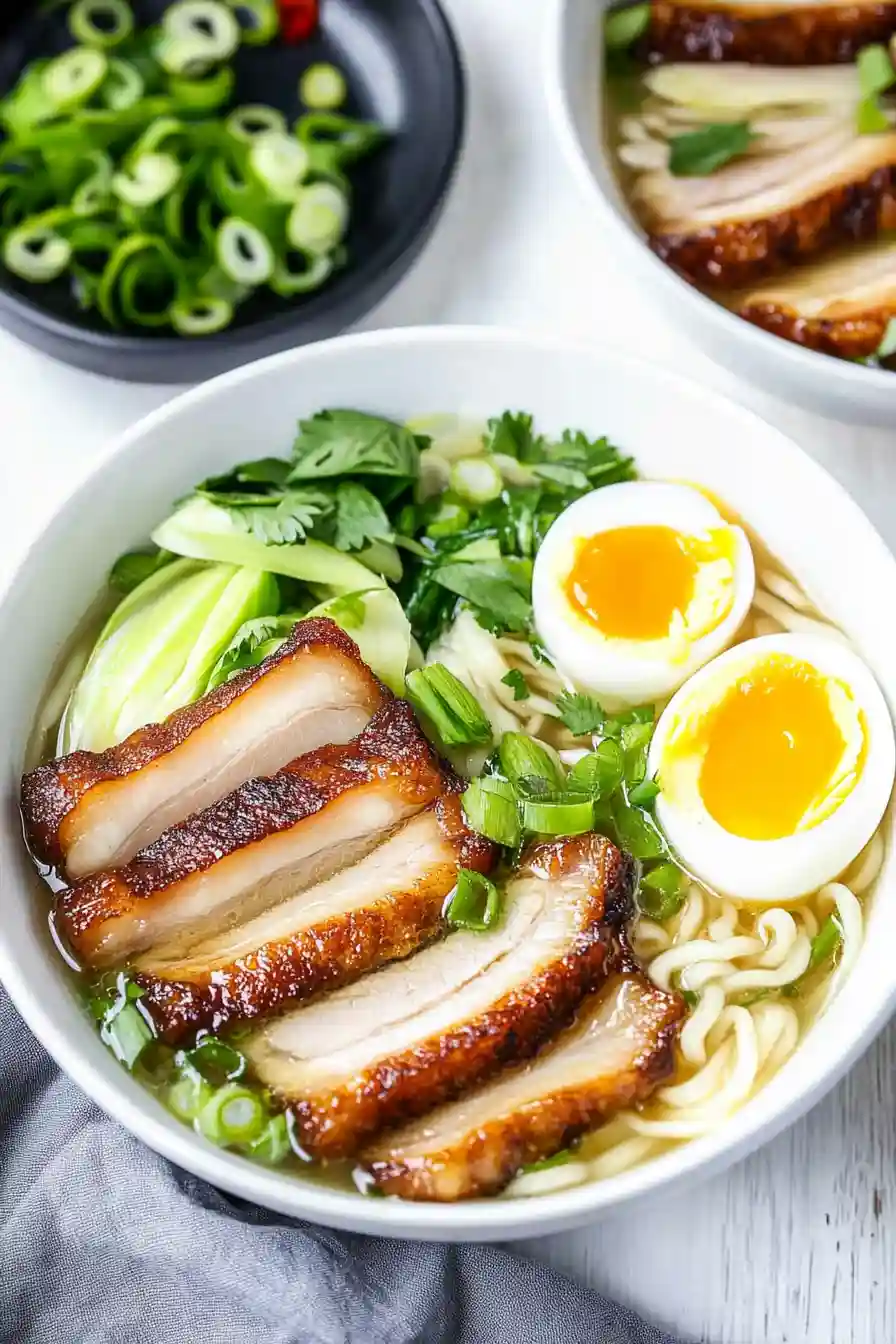 Delicious Pork Belly Ramen