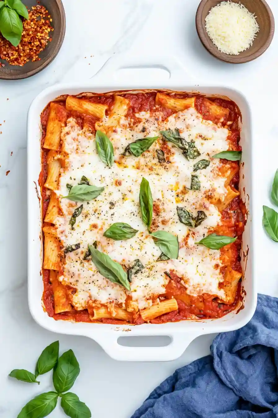 Best No Boil Baked Ziti