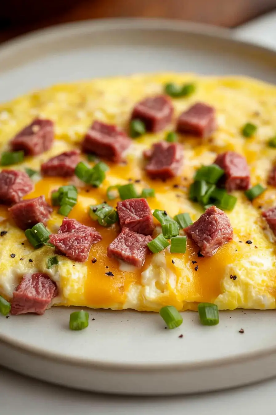 Best Corned Beef Omelette Recipe