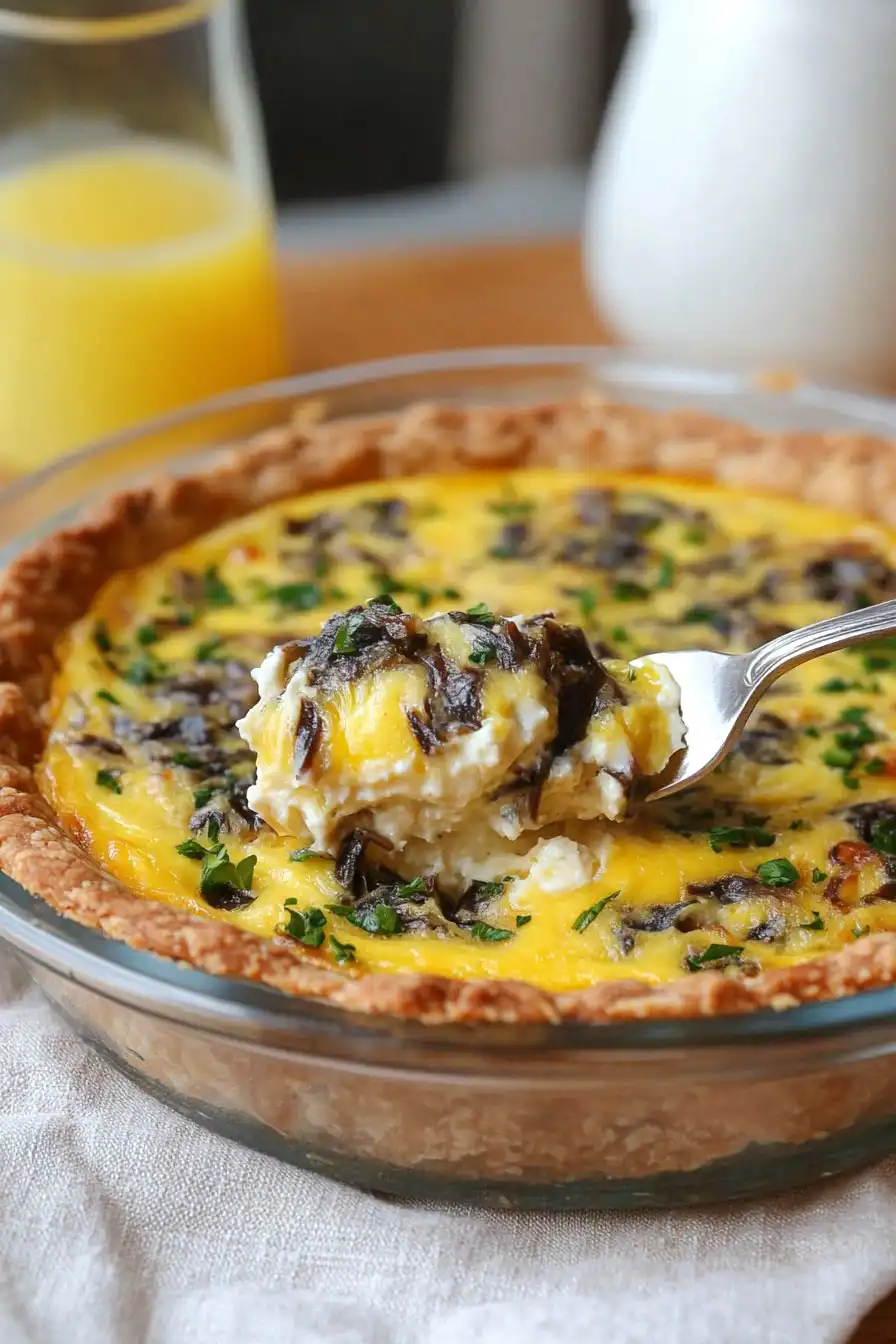 Savory Turnip Quiche