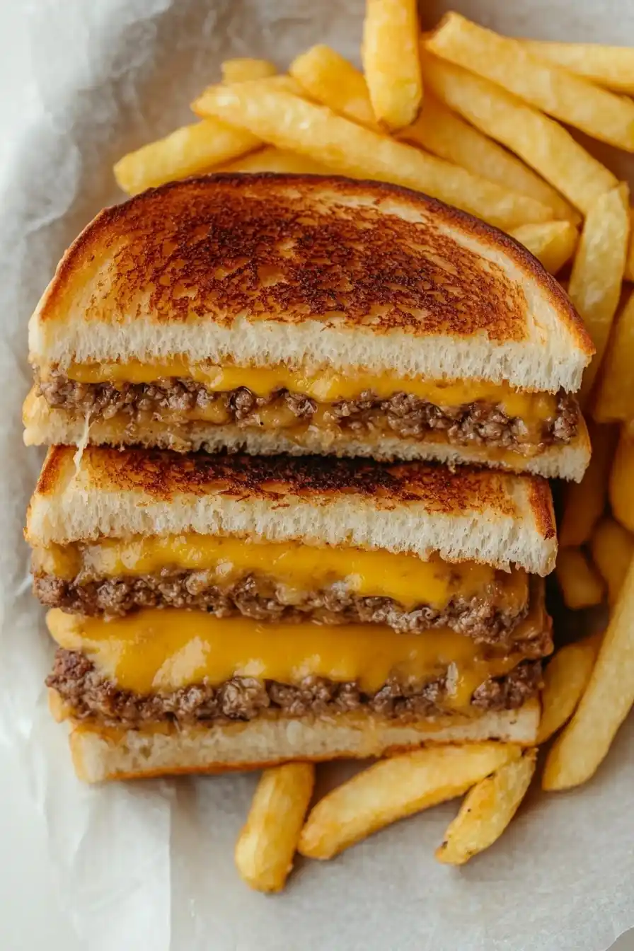 Mouthwatering Ground Venison Patty Melt