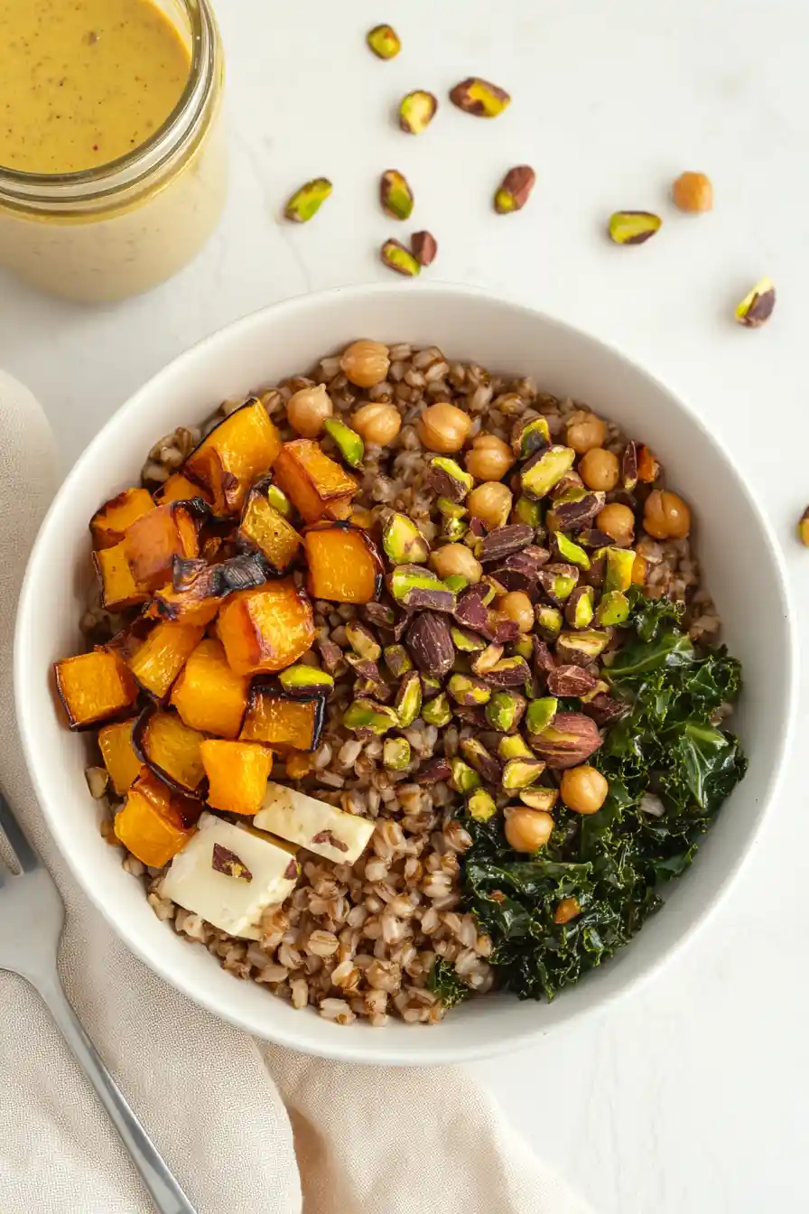 Quick Farro Grain Bowl