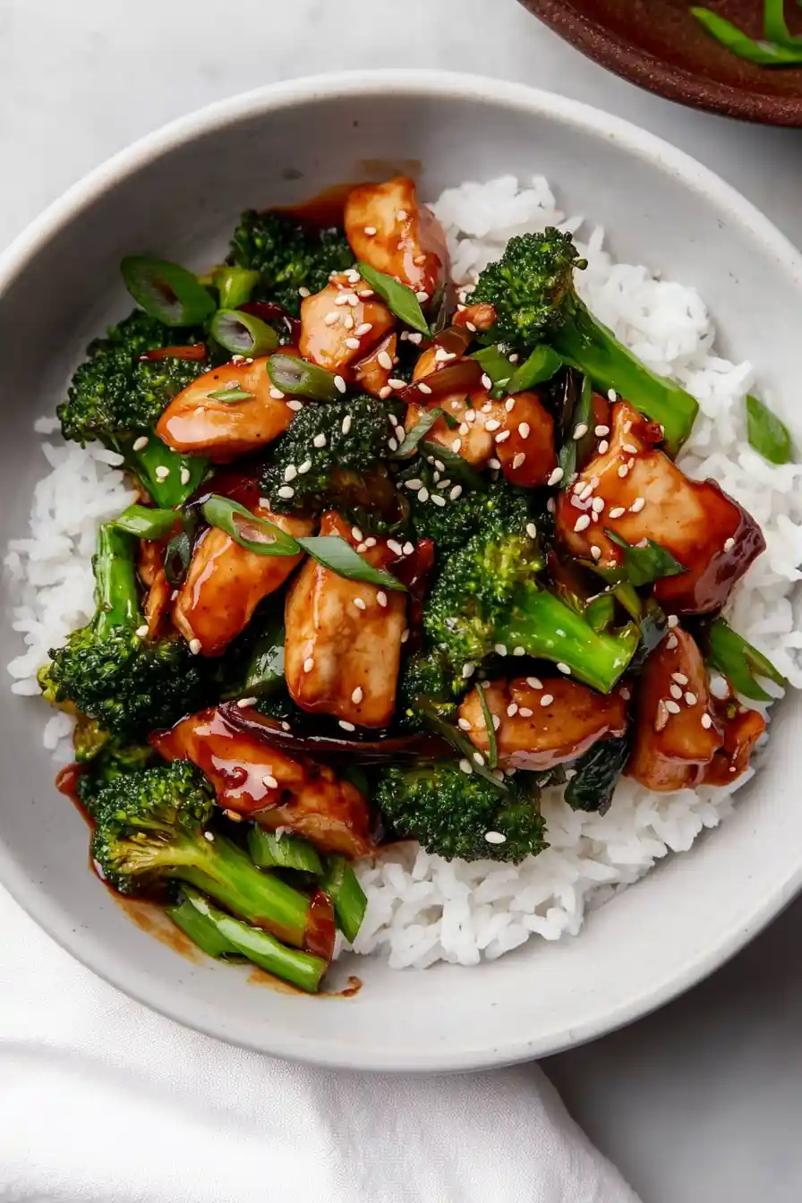 Easy Teriyaki Chicken Broccoli Stir Fry