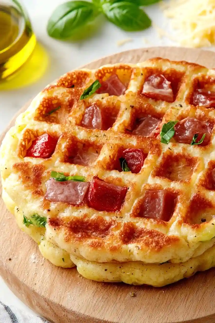 Delicious Garlic Parm Chaffle