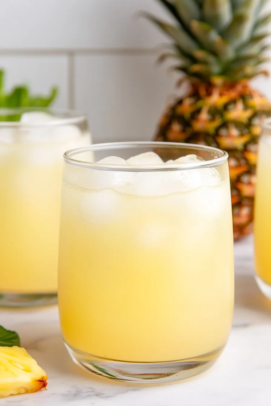 Easy Pineapple Lemonade