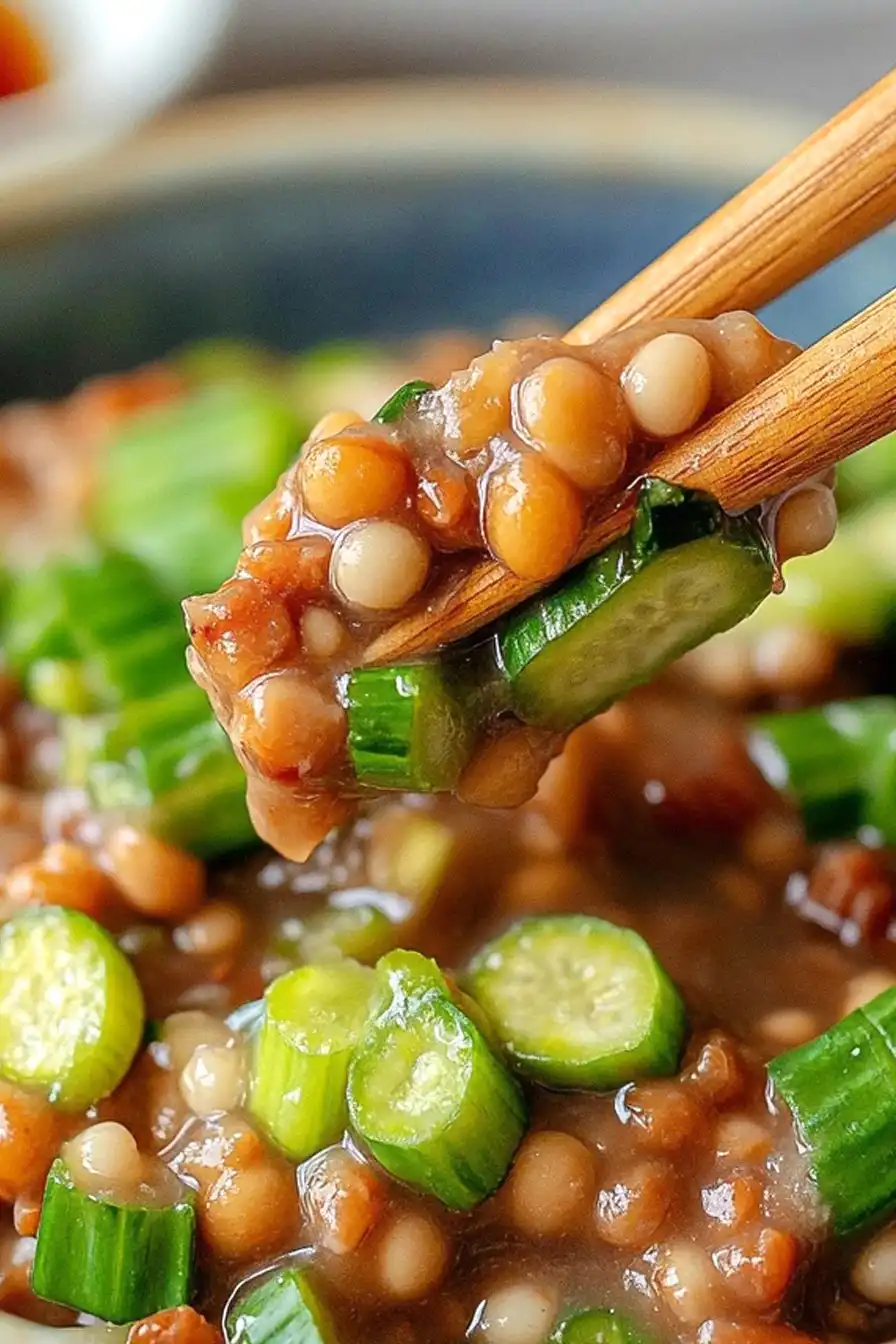 Nutrient-Packed Okra Natto