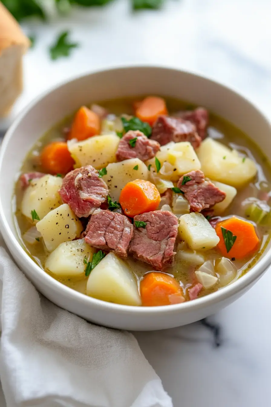 Easy Corned Beef Stew