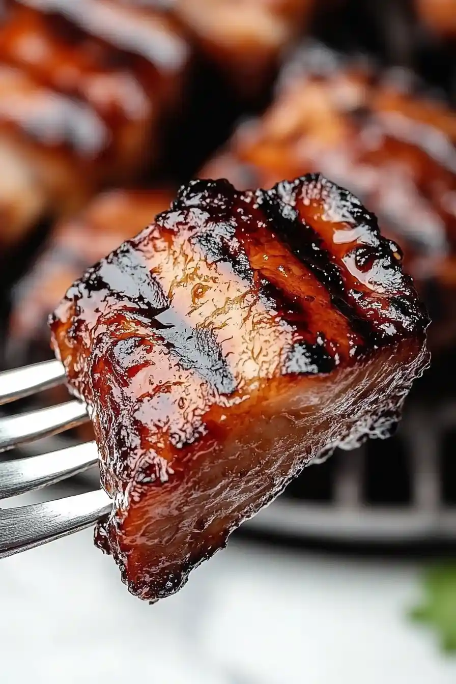 Smoky Grilled Pork Belly