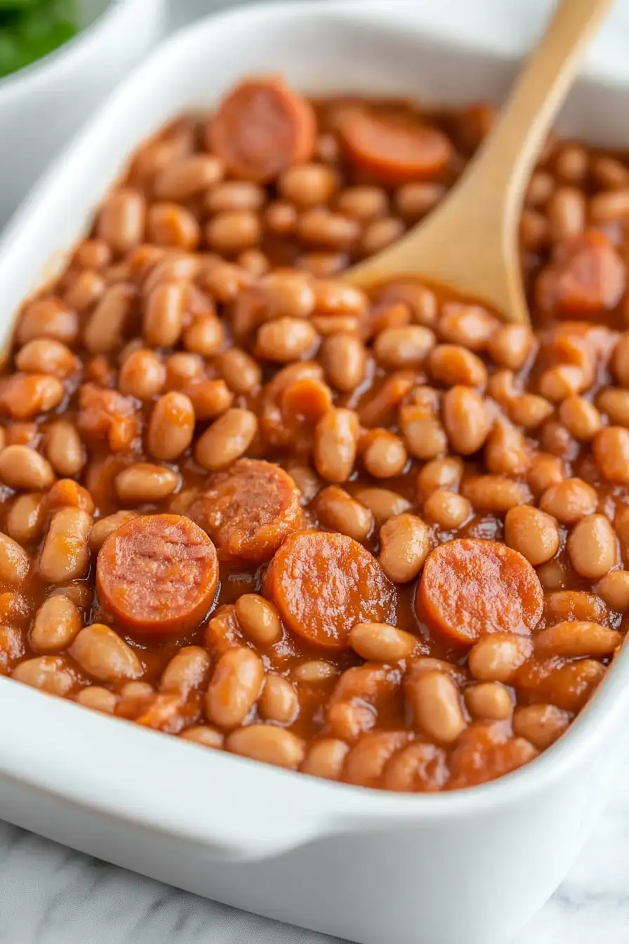 Easy Hot Dogs and Beans
