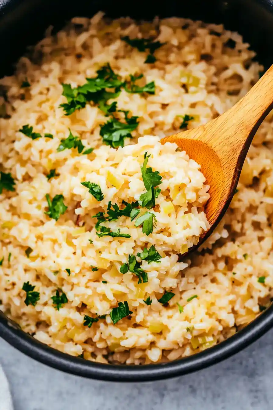 Flavorful Leek Rice