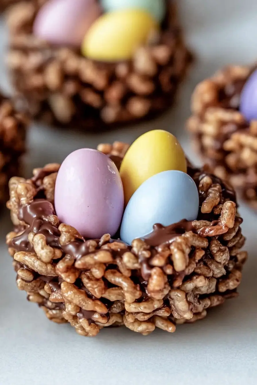 Juicy Easter Egg Bird Nest Cookies