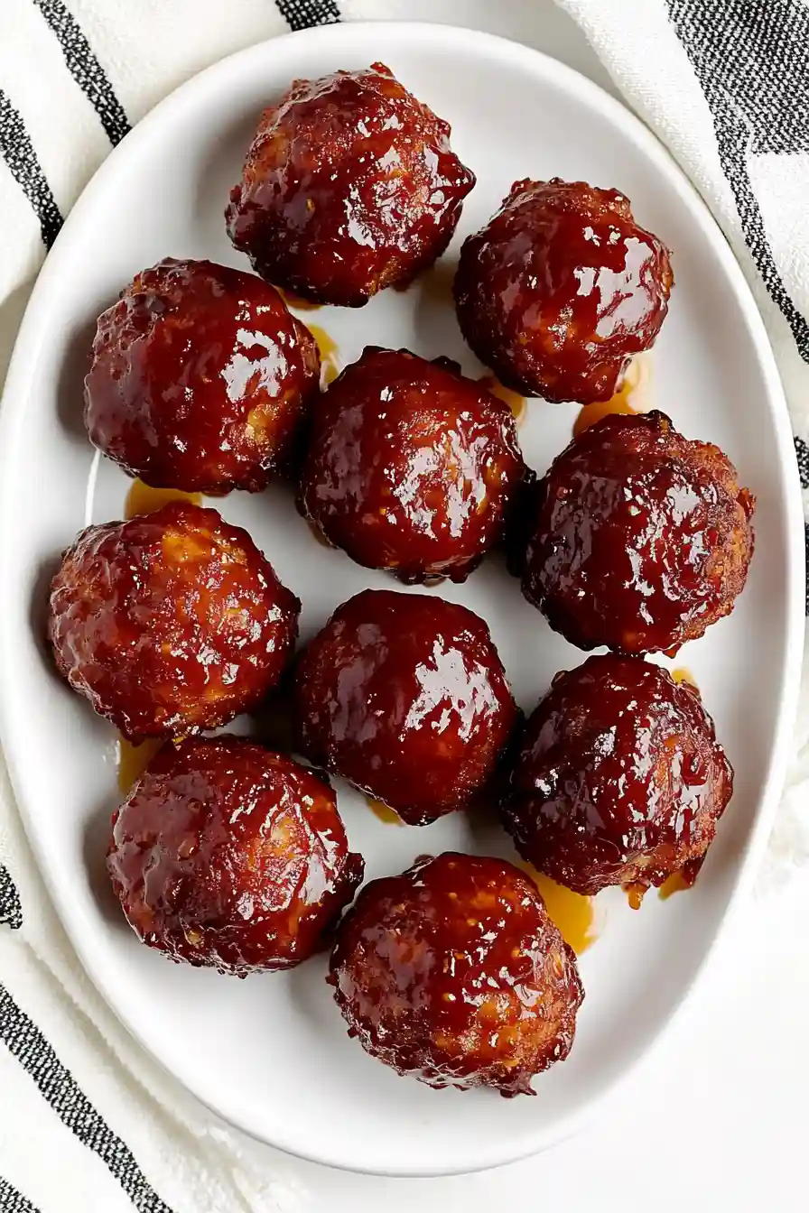 Easy Baked Ham Balls Recipe