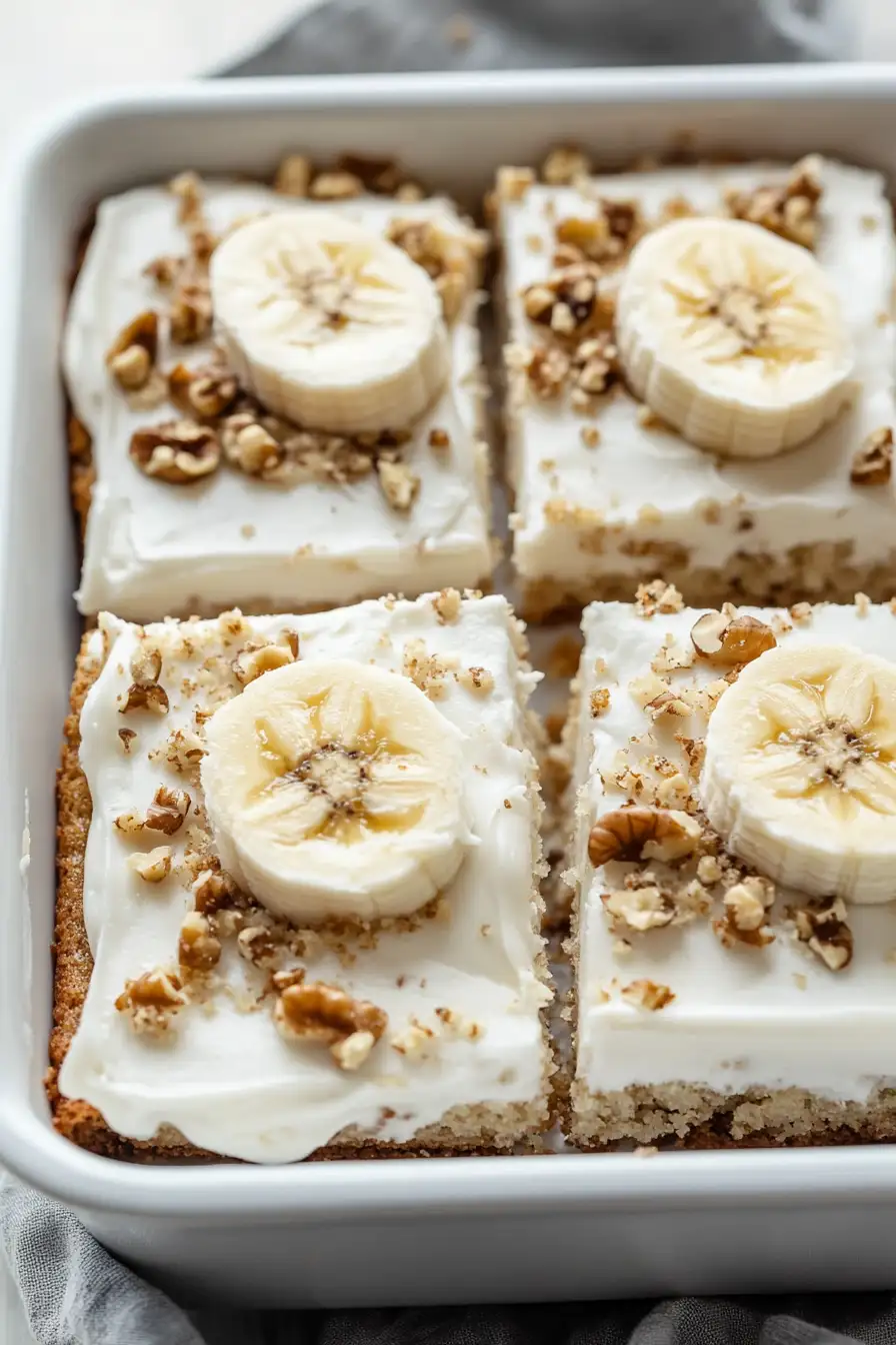 Delicious Banana Bread Cake with Cream Cheese