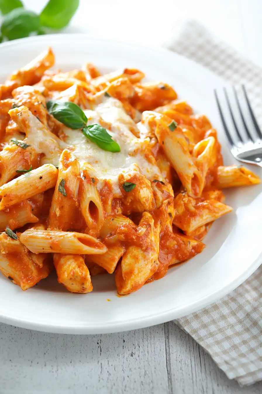 Easy Instant Pot Chicken Parmesan Pasta