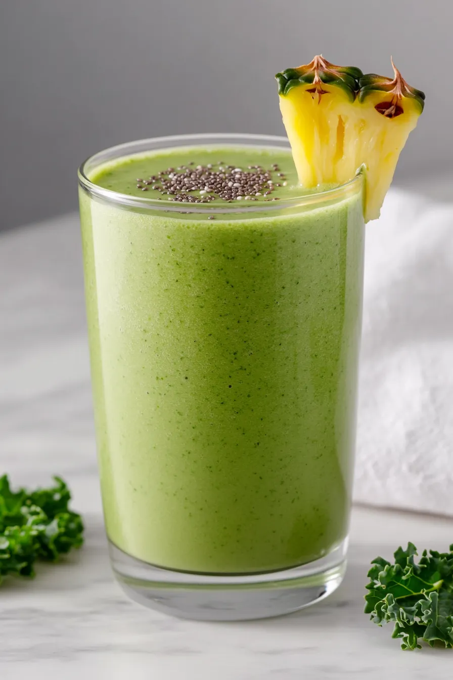 Nutritious Kale Pineapple Smoothie