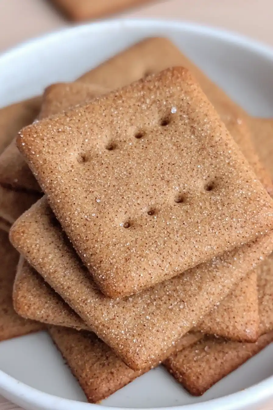 Tasty Sourdough Discard Graham Crackers