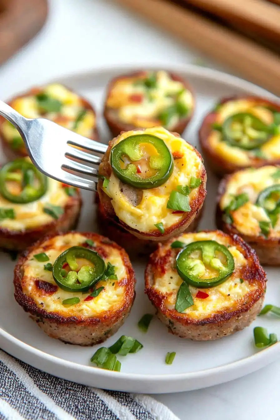 Healthy Chicken Sausage Egg Bites