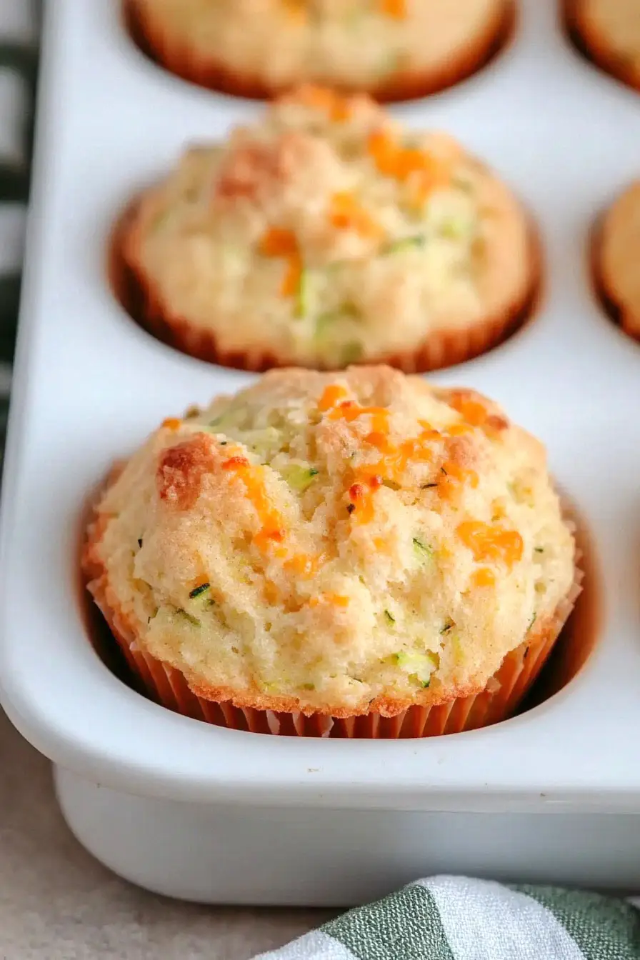 Easy Bisquick Zucchini Muffins